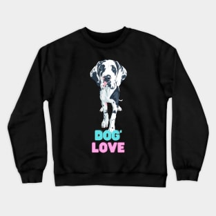 Love dogs Crewneck Sweatshirt